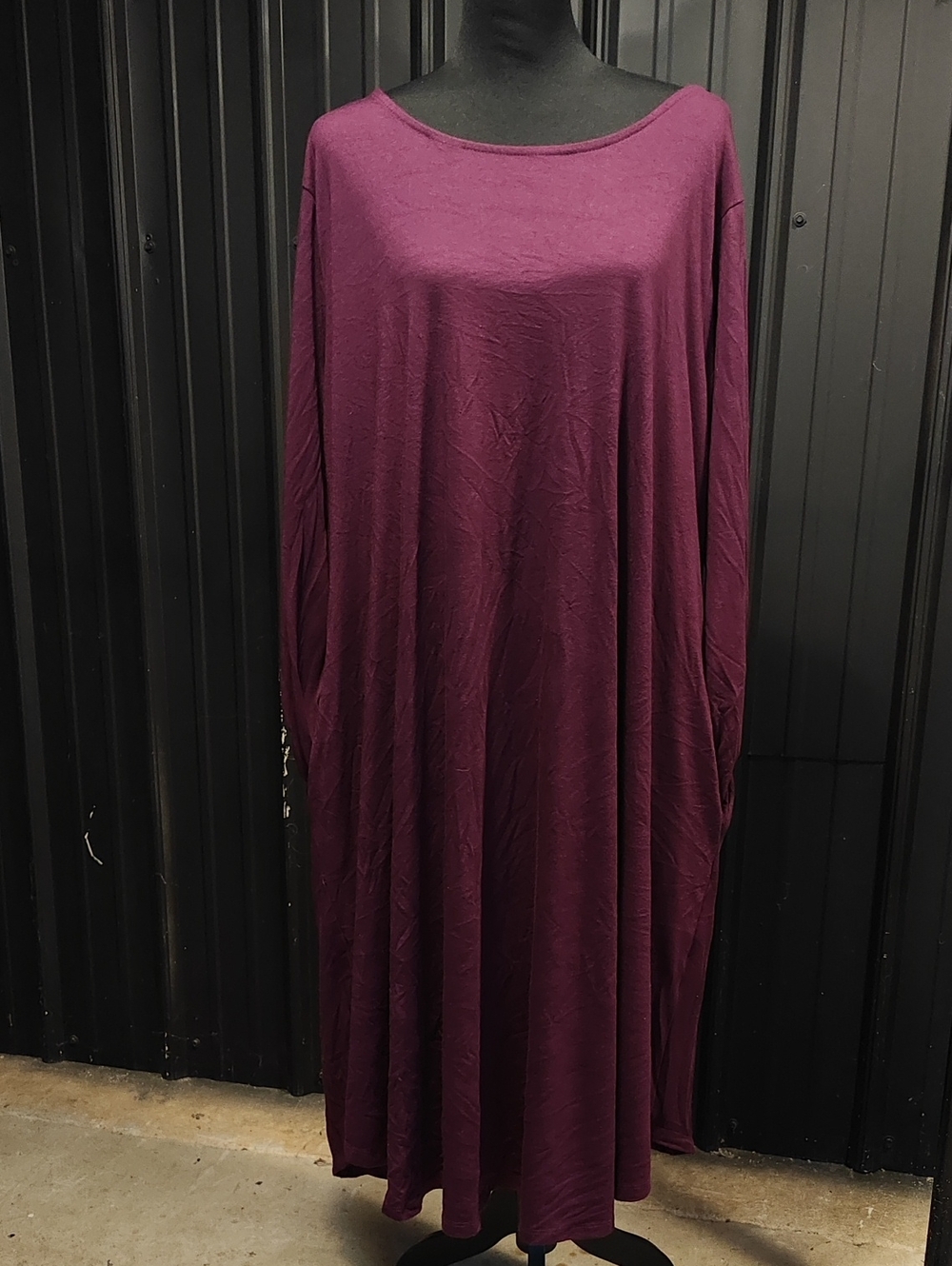 Zenana Outfitters Plum Long Sleeve Top